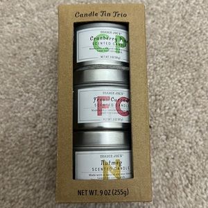 Trader Joe’s Candle Tin Trio